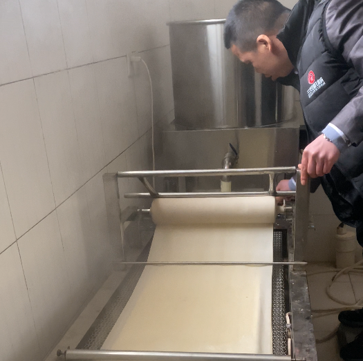 豆皮機潑漿設(shè)計原理