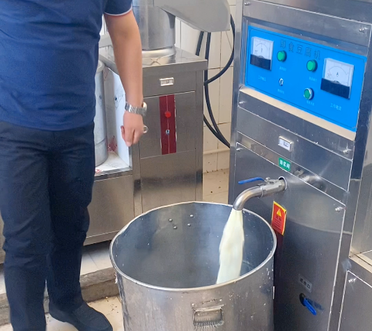 干豆腐機(jī)煮漿工序 干豆腐機(jī)煮漿工序